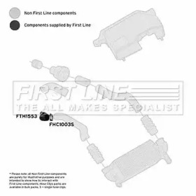 FIRST LINE fth1553 -  Трубка нагнетаемого воздуха